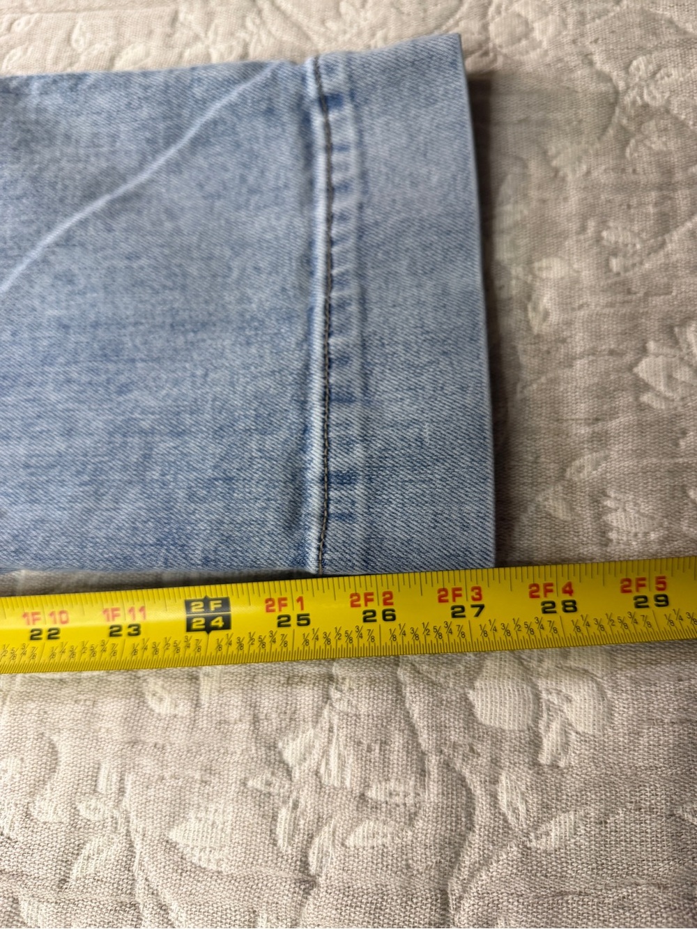 Ann Taylor Women's Straight Leg Jeans - Size 4 | Unique Waistband - Picture 12 of 13